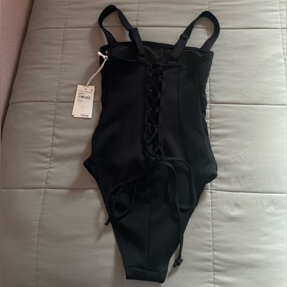 NWT Good American Contour One-Piece Swimsuit | Women’s Swimwear - Picture 7 of 13